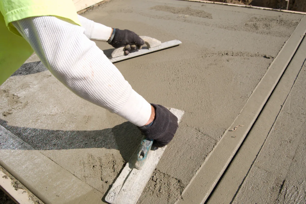 Commercial concrete finishing and troweling NC Foothills — The Foothills Concrete Company